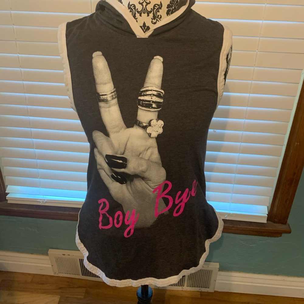 Sexy hooded Top